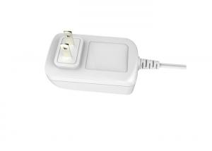 China 18W 24W 36W AC Power Adapter White Wall Mount With 5v - 15v Output on sale