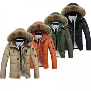 Quality Winter warmup outwear cotton down coats and jackets men stock for sale