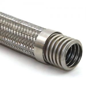 Quality Anti Corrosion Stainless Steel Cable Sleeve Corrugated Hose Braided Sleeve for sale
