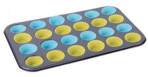 China Kitchen Accessories Carbon steel BSCI/LFGB/SGS/CE nordic ware bakeware cake paper cups mini muffin pan on sale