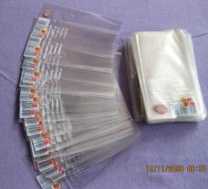 China High Transparency BOPP Plastic Bags Resealable Cello Bags For Small items on sale