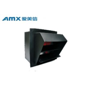 Buy cheap 380V Wall Mounted Kitchen Extractor Fan With Square Casing Design from wholesalers