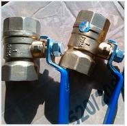 Quality Female forging brass ball valve with handle for sale