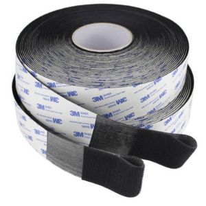 Quality 3M Adhesive Backed Hook and Loop Tape with 10,000+ Durability and -40℃ to +120℃ Temperature Range for sale