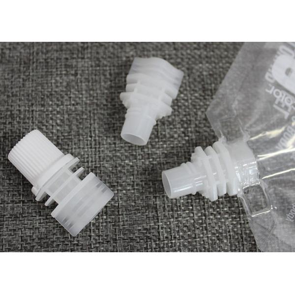 8.6mm Double Gaps Plastic Screw Caps Compatible For Pouch Filling Machine