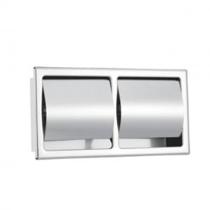 Quality User - Friendly Toilet Paper Holder Twin Toilet Roll Dispenser PP TPR Material for sale