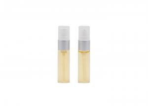 Quality 8ml Clear Perfume Sample Spray Bottles Cylinder Shaped for sale