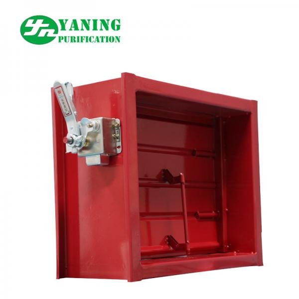 Buy Mechanical Switch Red Aluminum Return Air Grille With Adjustable Opposed Blade Damper at wholesale prices