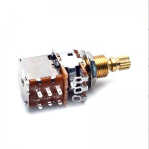 Quality 16mm Push Pull Potentiometer DPDT Electric Guitar For Electric Bass Guitar for sale