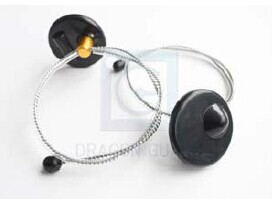 China bottle tag,eas bottle tag,security bottle tag,bottle tag with metal cable,wine bottle tag on sale