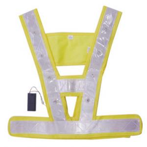 Quality Reflective safety vest provides high visibility during the day, at night and the poor weat for sale