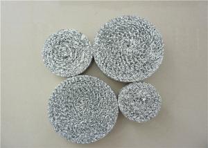 Quality White Knitted Aluminum Foil Mesh Dia118mm Length Customized For Auto for sale