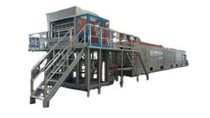 Quality Recyclable Automatic Waste Paper Recycling Machine Rotary For Paper Tray for sale