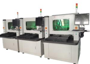 Quality PCB Router Machine For PCB Assembly And Depaneling With Twin Table And Windows Routing Bit Sectionin for sale