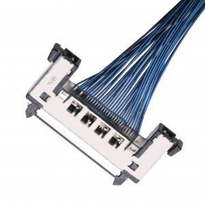 Quality JAE FI-RE31CL To FI RE31CL LCD Lvds Cable customized cable assembly 0.3mm pitch molex wire harness for sale