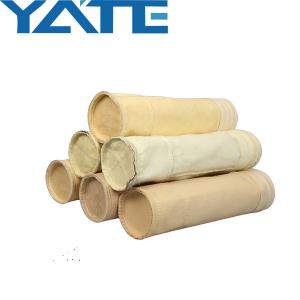 China Polyester Dust Filter Bag Cement Dust Collector Bag 550g/M2 With Ptfe Coating on sale