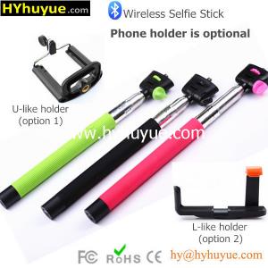 Quality 2015 newest Wireless Selfie Stick, Bluetooth Monopod at from manufacturer HYhuyue for sale