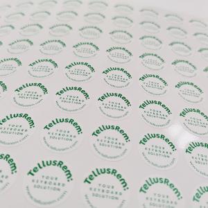 Quality Blank Printed Anti Counterfeit Labels Adhesive For Eggshell for sale