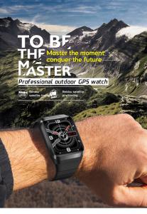 Quality 128M Outdoor GPS Watch IP68 Deep Smart Bracelet Ip67 Waterproof for sale