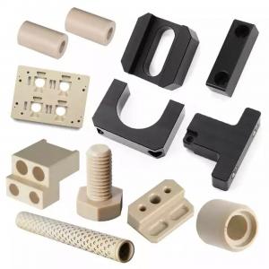 Quality Plastic Prototyping Service CNC PEEK Plastic Machining Parts 5-Axis POM Gear Auto Precision for sale