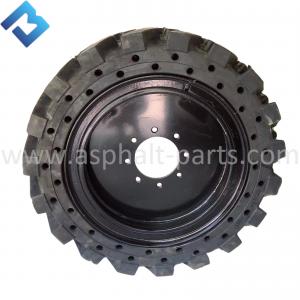 Quality S770 12-16.5 Asphalt Paver Spare Parts Solid Rubber Tyre Wheels For Bobcats Machine for sale