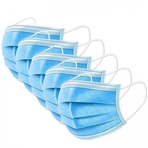 Quality Skin Friendly Disposable Face Mask For Filter Pollen / Dust / Bacterial for sale
