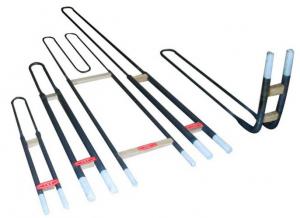 Quality High Purity Mosi2 Heating Elements , 1700 °C / 1800 °C Moly Disilicide Heating Elements Rod for sale
