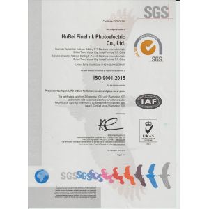 Hubei Finelink Photoelectric Co., Ltd. Certifications