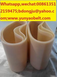 China ISO standard high temperature-resistant silicone conveyor belt for sale on sale