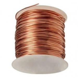 China Insulated Red Copper Wire Rod Mesh High Frequency AWS A.5.18 T2 0.16mm 0.18mm Enamelled on sale