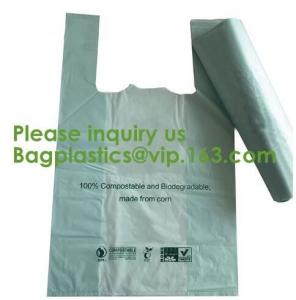 China 100% Biodegradable Plastic Trash Bag Compostable Garbage Bag 100% Biodegradable and Compostable Plastic Garbage Bag dog on sale