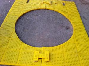 China Polyurethane Rubber Drilling Floor Mat Anti Slip 1490mm Width on sale