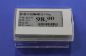China Supermarket dot matrix waterproof electronic shelf led price tag on sale