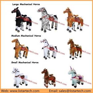 Quality Walking Ride on Horse Toy for Kid Adult can Walk Without Power, Amazing Riding Experience! for sale