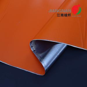 Quality Aluminized Fiberglass Fabric For Thermal Insulation Up To 550°C With Strong Light Reflection For Steam Insulation for sale
