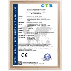 Jinan Dwin Technology Co., Ltd Certifications