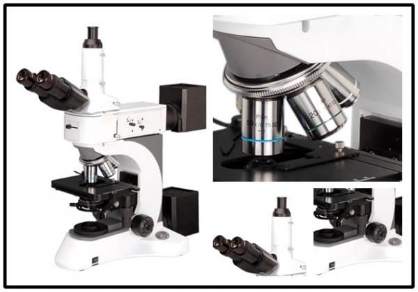 Buy Polarizing Laboratory Portable Metallurgical Microscope Dark Field Kohler NCM-J8000 at wholesale prices