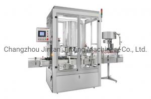 China Alcohol Disinfectant Bottle Spray Pump Multihead Capping Machine on sale