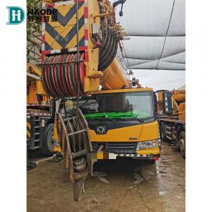 Quality XCMG100t Diesel Mobile Truck Crane With Flat-Top Tower Crane And Video Inspection for sale