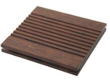 Quality Anti Moth Bamboo Flooring Tiles Charcoal Surface Treatment Wood Appearance for sale