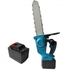China 10 inch 6AH Hand Machine Electric Cordless Chain Saw Mini Lithium on sale