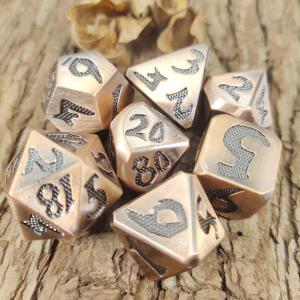 Quality Slot Machin Sturdy For Dungeons And Dragons Portable Anti Wear Dice Polyhedral Dice Set for sale