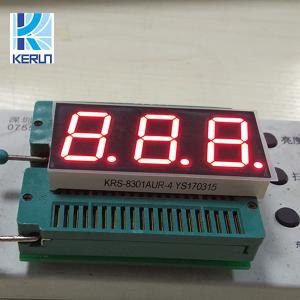 Quality 0.8inch 7 Segment 3 Digit Led Display Module For Car USB MP3 Player for sale
