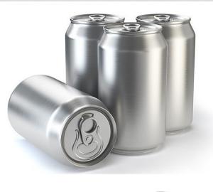 Quality Silver Aluminum Beer Can for Carbonated Beverages and Carbonated Drinks for sale