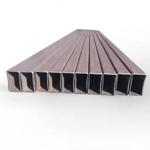 Quality Black Square Pipe Square Tube Carbon Steel Pipe Black Hollow Section Carbon Steel Q235 Square Metal Pipe for sale