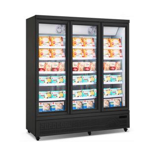 Quality Grocery stores Show refrigerator freezer / vertical freezer / display freezer for sale