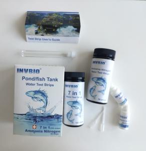 Quality FSC Invbio Aquarium Water Test Strips Ammonia Nitrates Fish Tank Lead Test for sale