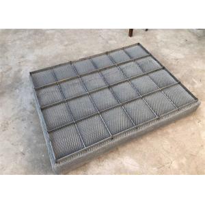 Buy cheap Chemical Industry Wire Mesh Mist Eliminator 80kg/M3 Density Antirust from wholesalers
