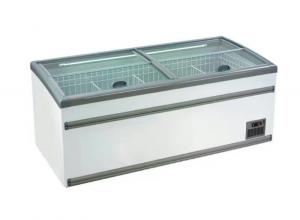China Refrigerated Display Supermarket Island Freezer For Bread European Style on sale
