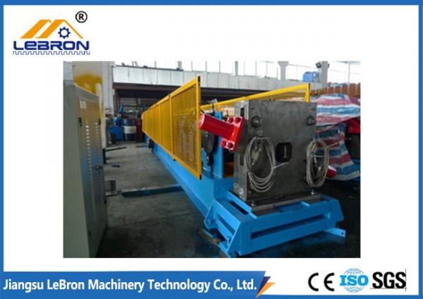 Buy Yellow color 2018 new Type PLC Control Automatic Metal Downspout Roll Forming Machine made in China at wholesale prices